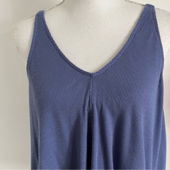 Intimately Free People • Long Beach Periwinkle Tank Top - Picture 4 of 7